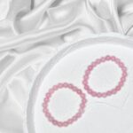 Bransoletka z kwarcu różowego 8mm