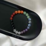 Bransoletka 7 czakr polerowana